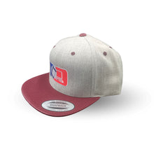 Lade das Bild in den Galerie-Viewer, Fantasy Football Cap Grau Bordeaux