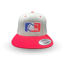 Lade das Bild in den Galerie-Viewer, Fantasy Football Cap Grau Rot