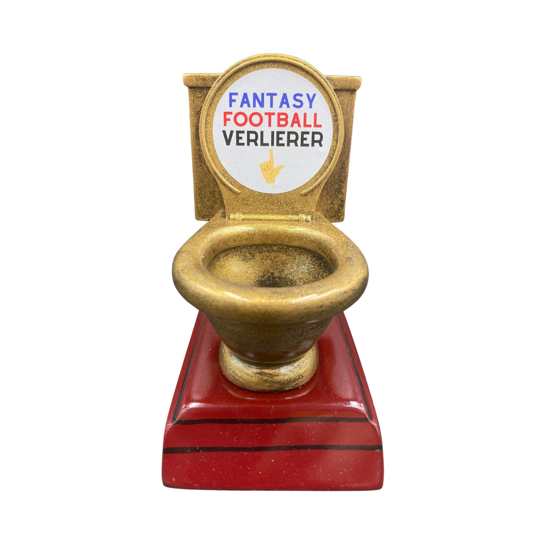 Fantasy Football Loser Trophy Toilette
