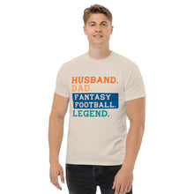 Lade das Bild in den Galerie-Viewer, T-Shirt "Husband.Dad.Fantasy Football Legend.