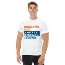 Lade das Bild in den Galerie-Viewer, T-Shirt "Husband.Dad.Fantasy Football Legend.